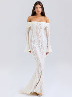Aurora Lace Maxi Dress