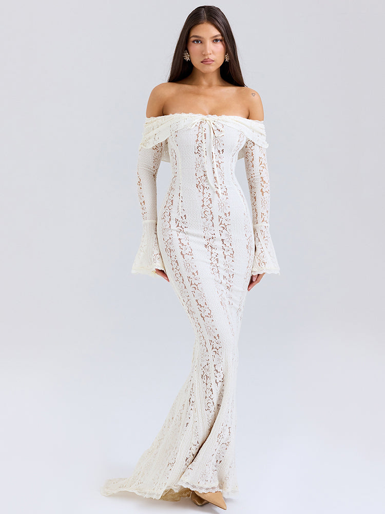Aurora Lace Maxi Dress