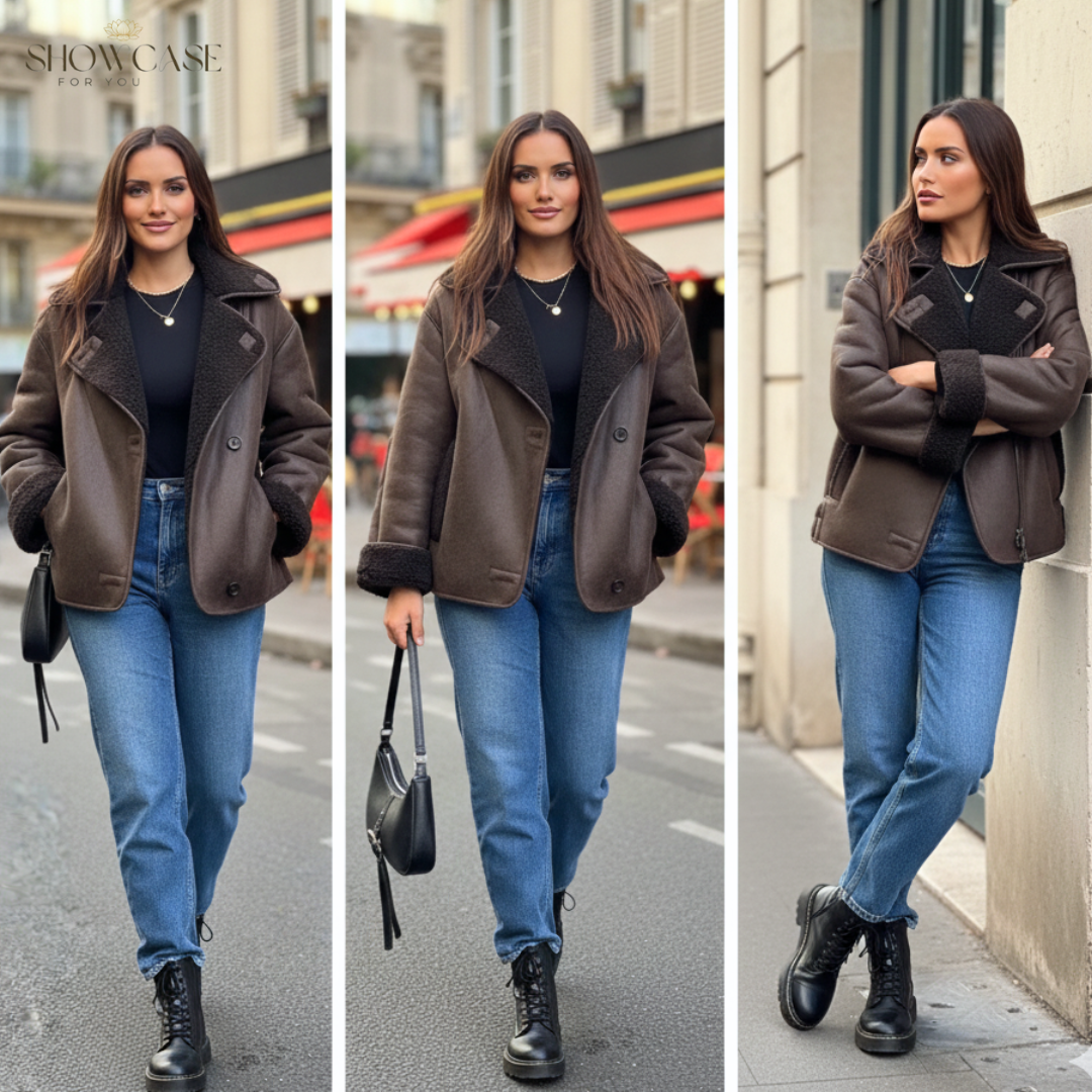 Women’s Faux Leather Jacket