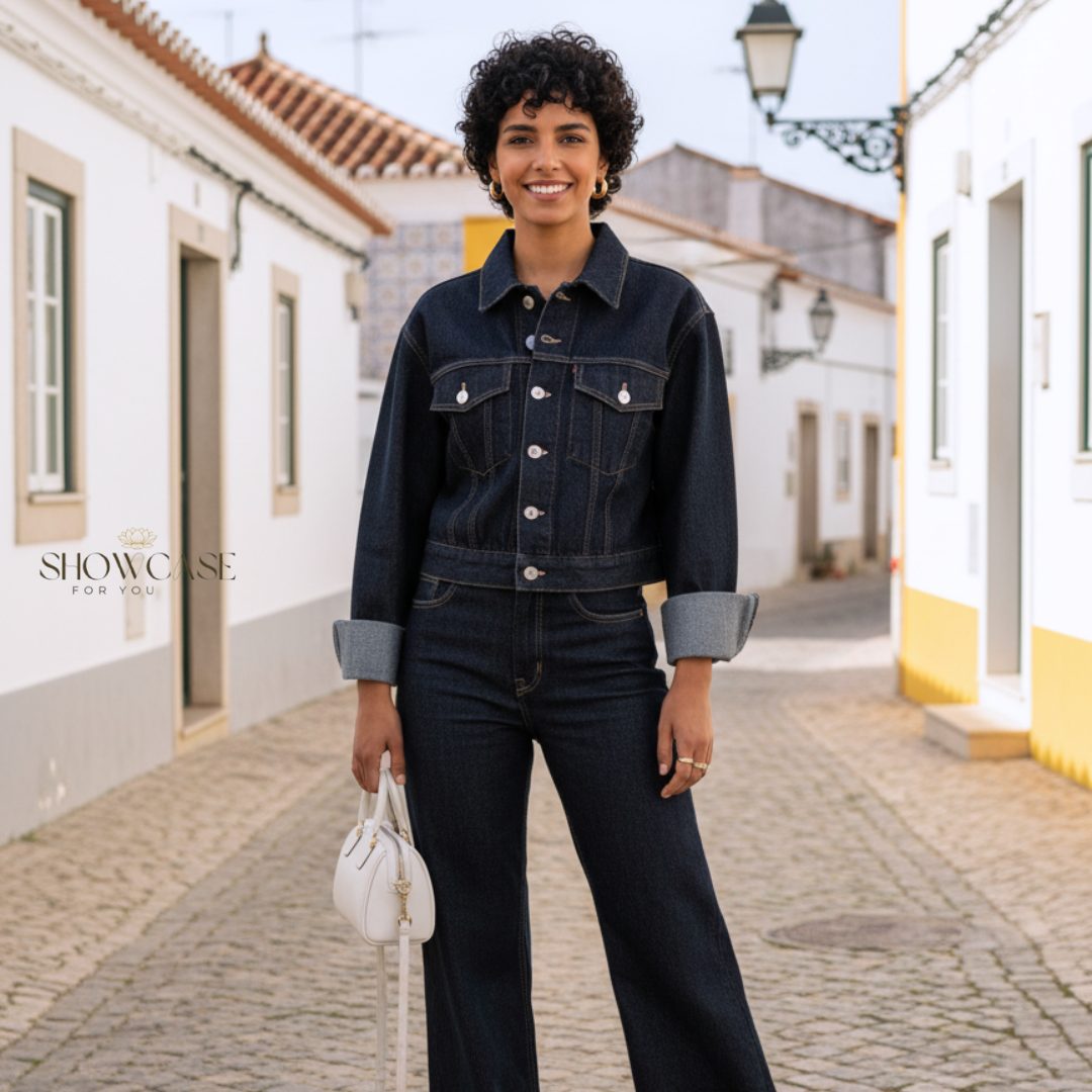 High Waist Duo Jeans