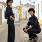 High Waist Duo Jeans