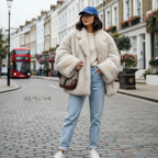 Luxury Faux Fur Long Coat