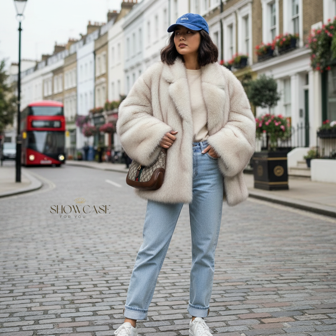 Luxury Faux Fur Long Coat