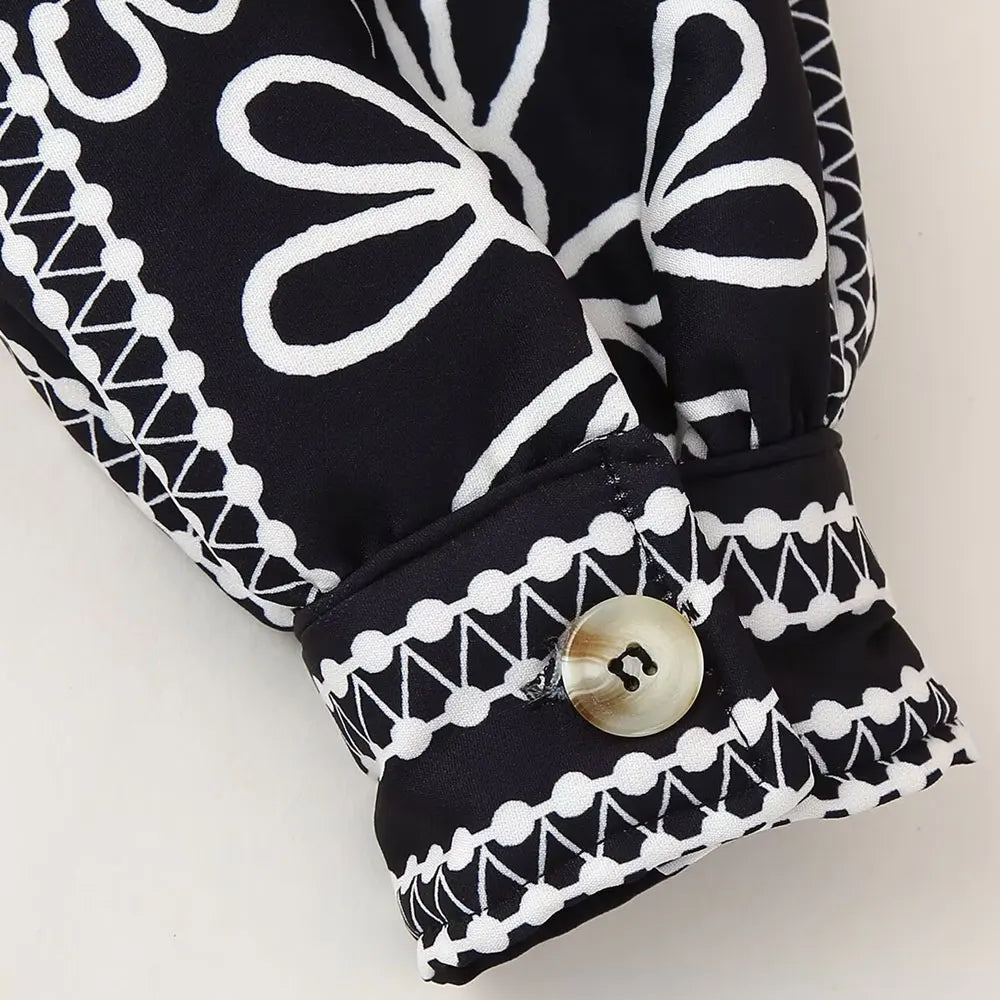 Printed Duo Set