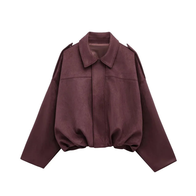 Street Style Suede Jacket