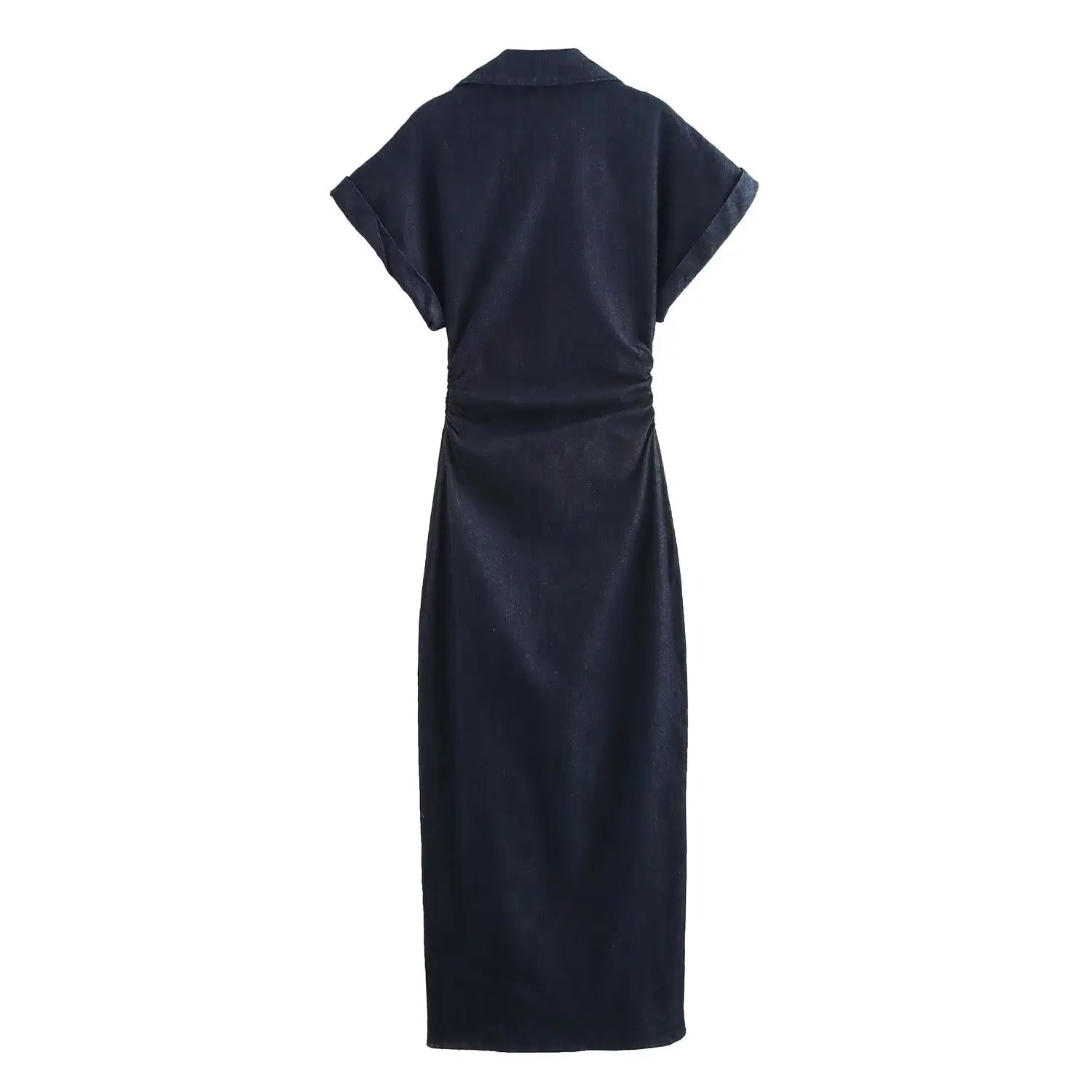Elegance Mid Denim Dress