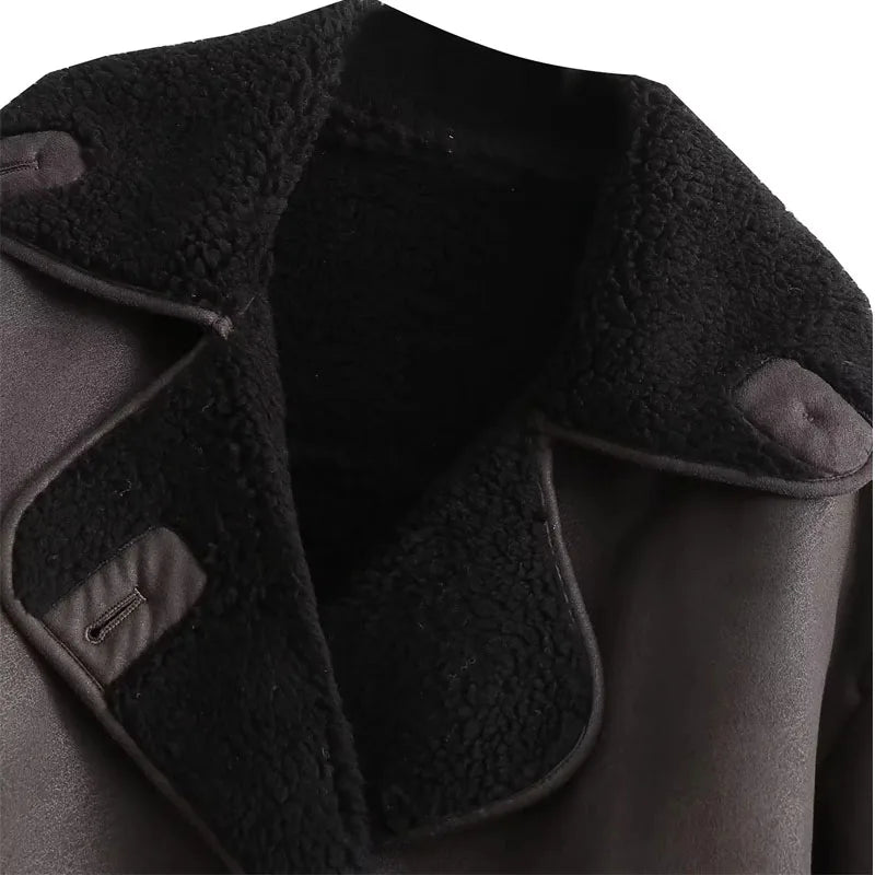 Women’s Faux Leather Jacket
