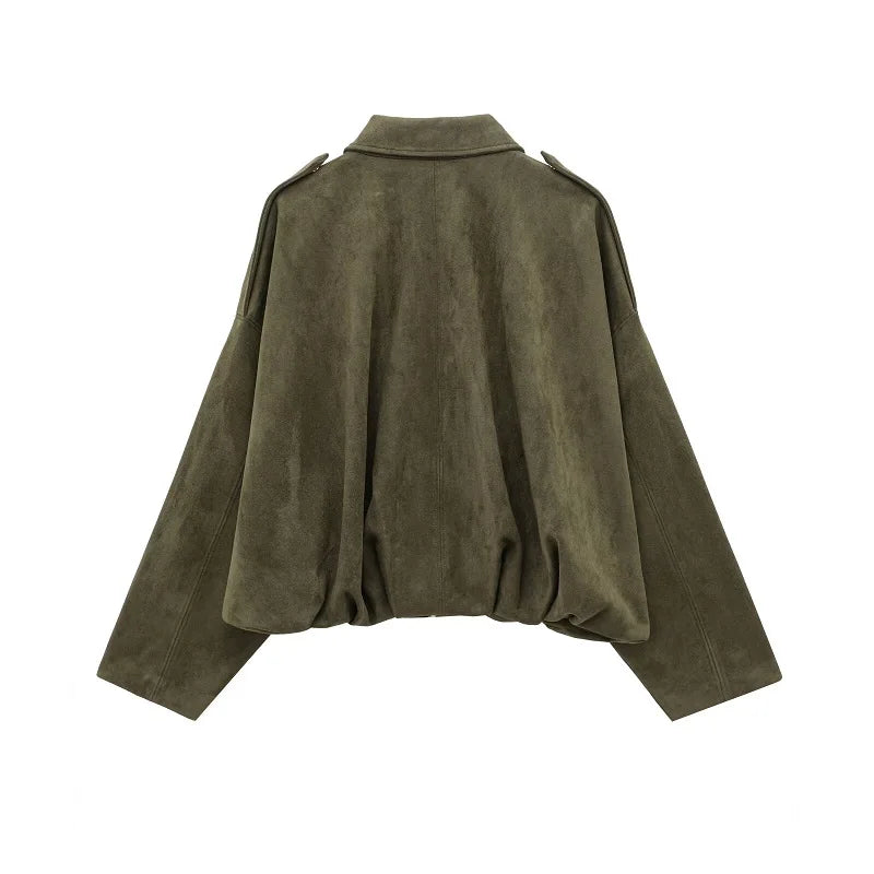 Street Style Suede Jacket