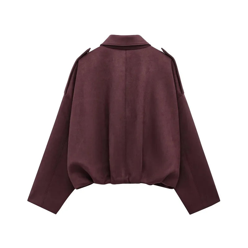 Street Style Suede Jacket