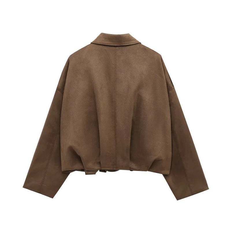 Street Style Suede Jacket