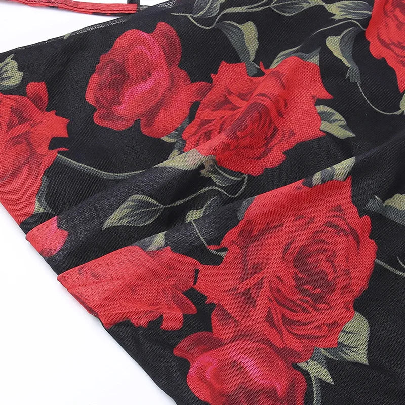 Printed Slim Dress