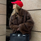 Luxury Faux Fur Long Coat