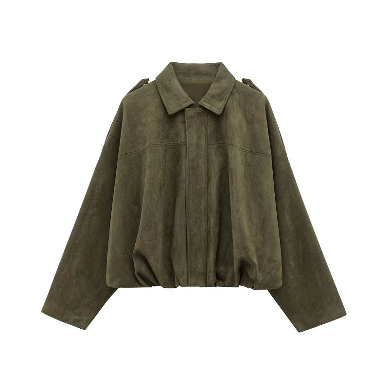 Street Style Suede Jacket