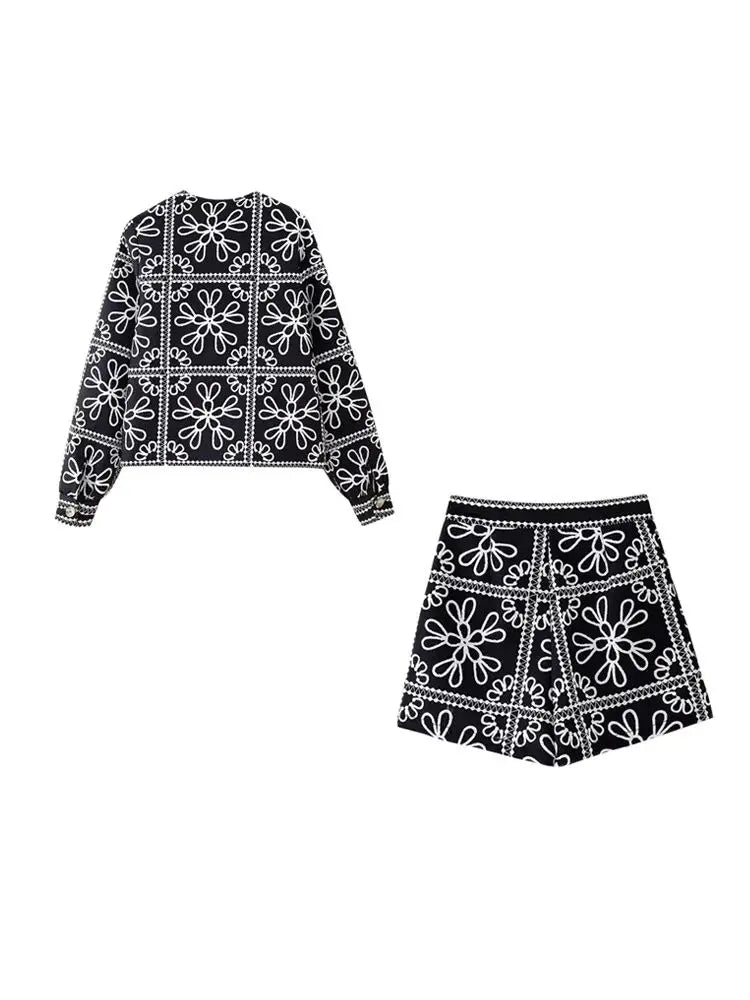 Printed Duo Set