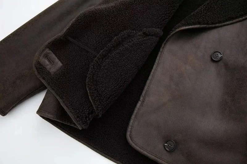 Women’s Faux Leather Jacket