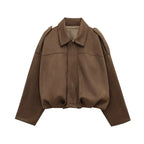 Street Style Suede Jacket