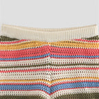 Casual Striped Two-Piece Set