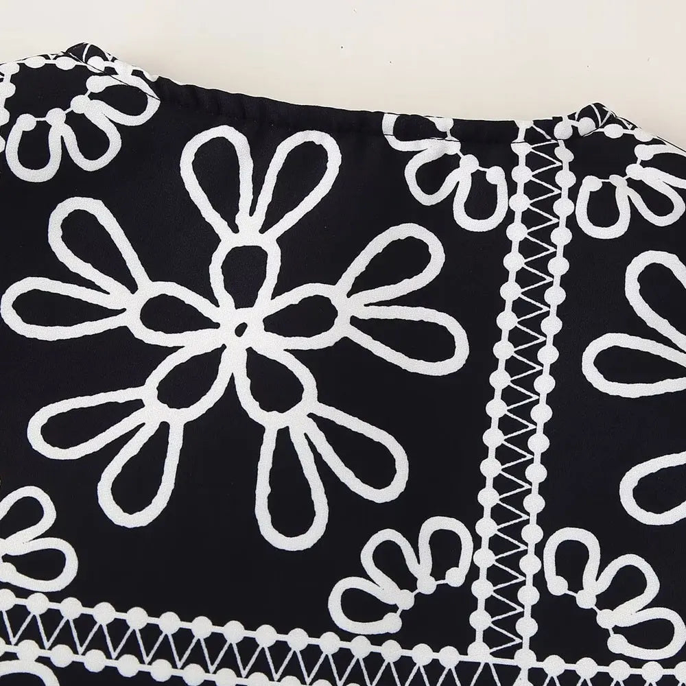 Printed Duo Set