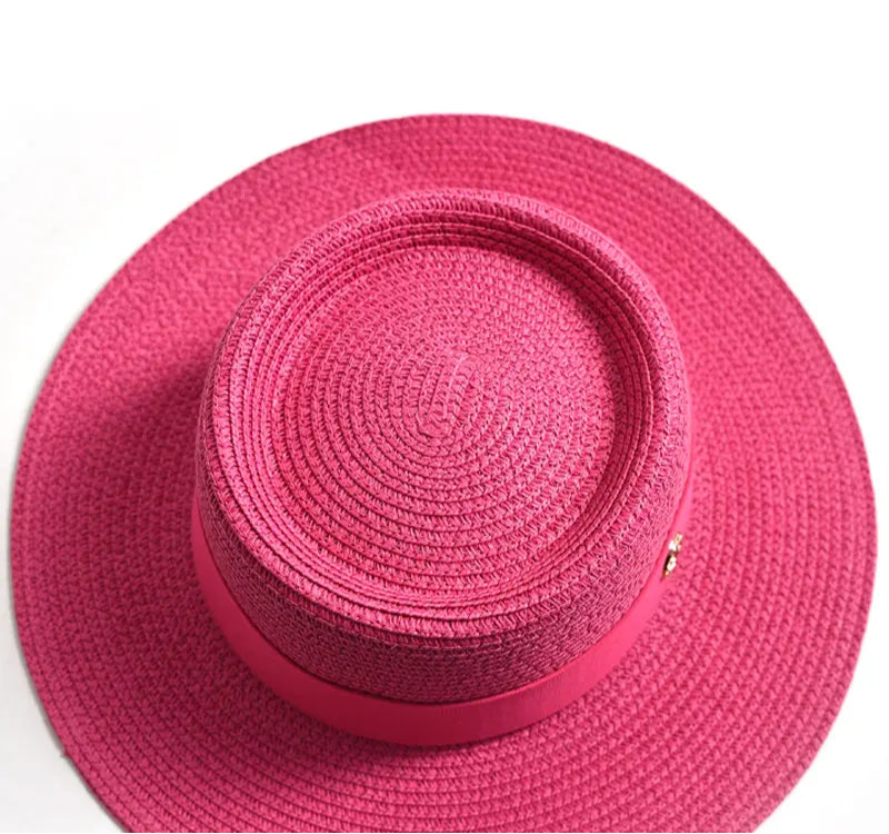 New Summer Straw Sun Hats for Ladies