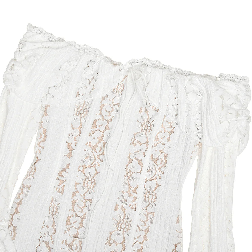 Aurora Lace Maxi Dress