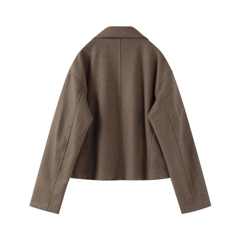 Women’s Zipped Wool-Blend Jacket
