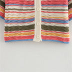 Casual Striped Two-Piece Set