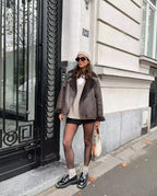 Women’s Faux Leather Jacket