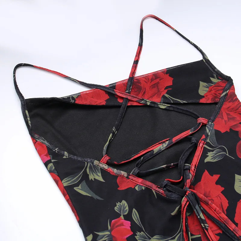 Printed Slim Dress