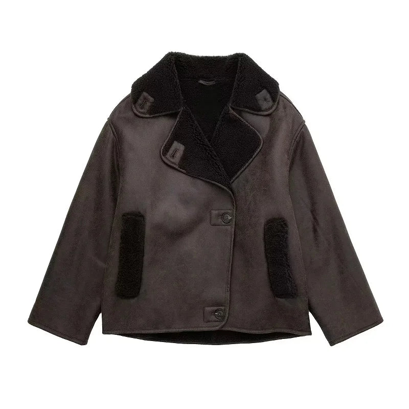 Women’s Faux Leather Jacket