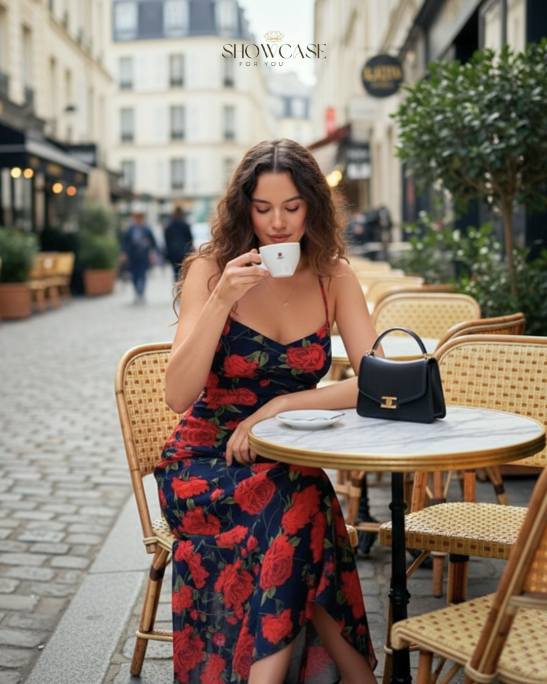 Printed Slim Dress