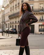 The Belgravia Belted Jacket