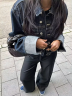High Waist Duo Jeans